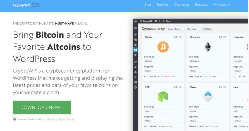 WordPress crypto plugins
